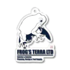 FROG'S TERRA LTDのカラード　ディープシーブルー Acrylic Key Chain