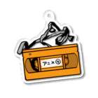 MITUBA SHOPのVHSテープ〜録画アニメ④ Acrylic Key Chain