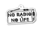 ぺんぎん24のNO RADIO NO LIFE Acrylic Key Chain