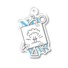 ぺえぺえDESIGNのNOWAR Acrylic Key Chain