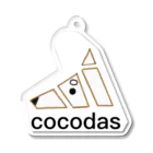 ﾓ。のcocodas アクリルキーホルダー