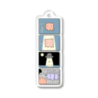 すぎもとゆうまのお店のメンダコ４コマ「なかま？」 Acrylic Key Chain