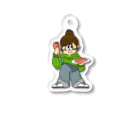 faceのfunny friends Acrylic Key Chain