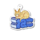 不機嫌なねこ屋さんの「当たり前のこと」（ねこ） Acrylic Key Chain