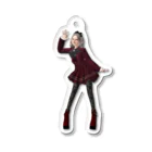 【ホラー専門店】ジルショップの紅い制服の女学生＊おしゃれ＊可愛い Acrylic Key Chain