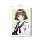 yanchikiのオリキャラグッズ店の石塚まなみ Acrylic Key Chain