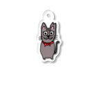 くーたろう🐈❤️‍🔥のくろねこのりん Acrylic Key Chain