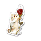 cats of hachiwabi🌱の036はちわびねこグッズ Acrylic Key Chain