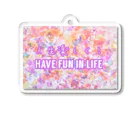 こあくま♡ここあのHave fun in life 人生楽しく！ Acrylic Key Chain