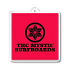 THC社長の店のTHC MYSTIC  SURFBOARDS アクリルキーホルダー