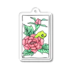 k-mの花札風_D Acrylic Key Chain