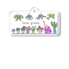 innmi′s galleryの花ネズミ Acrylic Key Chain