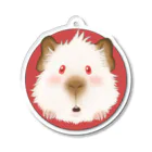 【モルモット】Mugi & Ruki【四国犬】のヒマラヤン モルモット君 Acrylic Key Chain