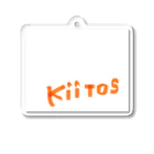 kiitos!のkiitos orange Acrylic Key Chain