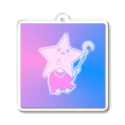 さきまるらんどの星しゃん⭐︎ Acrylic Key Chain