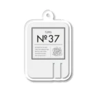 ととのいたい2人のミッドナイトサウナ「No.37」の[T2MS] No.37 サウナアクリルキーホルダー_OWT Acrylic Key Chain