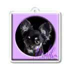 ぬくもふ屋　【猫 犬の似顔絵描き】のmalibu Acrylic Key Chain