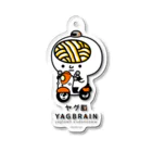 ヤグタウンSHOPのヤグ脳（ヤグタウン×うどん脳） Acrylic Key Chain