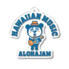 COLORJAMのハワイアンミュージック Acrylic Key Chain