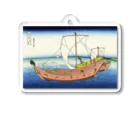 寿めでたや(ukiyoe)の葛飾北斎_冨嶽三十六景　上総ノ海路 Acrylic Key Chain