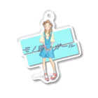 Nacca shopの物想いガール Acrylic Key Chain