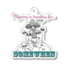 沈黙交易のキノコ王子『somewhen』 Acrylic Key Chain