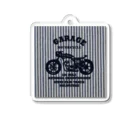 キッズモード某の武骨なバイクデザイン(ヒッコリー) Acrylic Key Chain