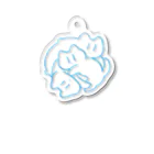 ゆゆ(yu_eu)のねこちゃん Acrylic Key Chain