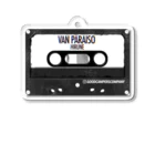 昼寝天國 / Parasio de SiestaのCassette tape (black) アクリルキーホルダー