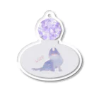 WISP.の虚無ネコ parfum Acrylic Key Chain