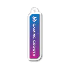 土屋李央のGaming BASE 番組グッズSHOPのGaming Growth アクリルキーホルダー（space long  ver） Acrylic Key Chain