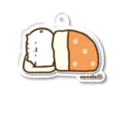 まめこ'ずショップの寝るねこ Acrylic Key Chain