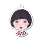 OSURUの赤目ちゃん Acrylic Key Chain