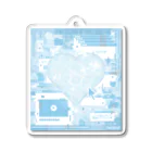 あつろうたのCyber heart(Ver.0.6.0) Acrylic Key Chain