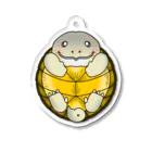 すっぽんのホオアカドロガメ Acrylic Key Chain