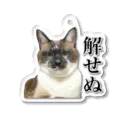 ねこまみれの解せぬ アクリルキーホルダー