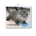 LOUTRE～カワウソと過ごす時間～の赤ちゃんカワウソとろろ Acrylic Key Chain