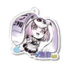 🤍一ノ瀬 彩 🐇⸒⸒ suzuri支店🤍の一ノ瀬彩ラフ画タッチちびｷｬﾗ【ﾆｺｲｽﾞﾑ様Design】 アクリルキーホルダー