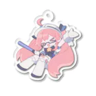 ももぐみの安全ちゃん Acrylic Key Chain