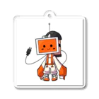 ANIMEの#ROBoT ゴミ絵originaなにこの仔こわい アクリルキーホルダー