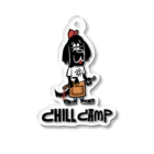 Lumiere du soleilのchill camp dog アクリルキーホルダー