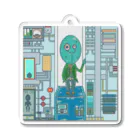 CRAZY WEのウチュウジン Acrylic Key Chain