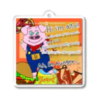 funky.の農場のアイドル【ぶたのアルトくん🐷】 Acrylic Key Chain