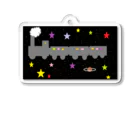 プリン倶楽部の銀河鉄道の夜 Acrylic Key Chain