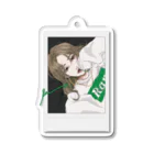 Ran.のpersistent love【green】 Acrylic Key Chain