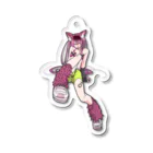 Y倉庫のねこくん Acrylic Key Chain