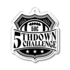 5thdownチャレンジ【NFLアメフト】の5thdownチャレンジデカロゴ Acrylic Key Chain