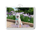 junjun_tirol.chelseaのチロル✿花しょうぶ Acrylic Key Chain