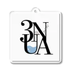 ニューオールドサウナ　〜3UNA〜の3UNA LOGO Acrylic Key Chain