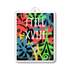 still18 STOREのカラフルロゴ Acrylic Key Chain